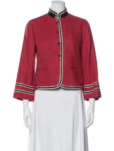 Pre-owned Charles Nolan Evening Jacket In Red