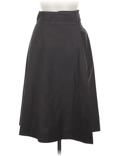 Pre-owned Charles Nolan Formal Skirt In Black