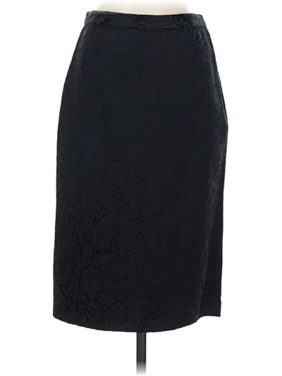 Pre-owned Charles Nolan Formal Skirt In Black