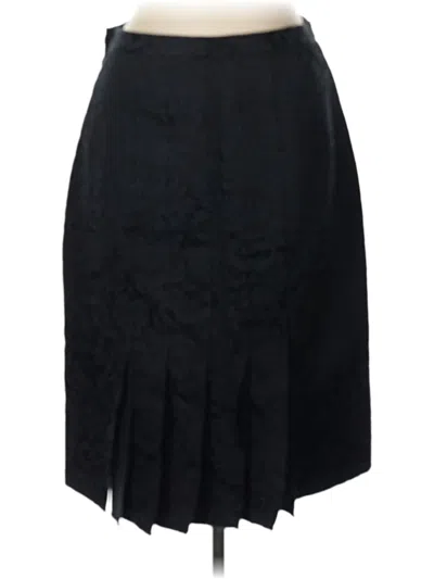 Pre-owned Charles Nolan Formal Skirt In Black