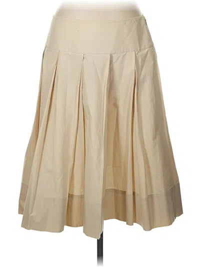 Pre-owned Charles Nolan Formal Skirt In Brown