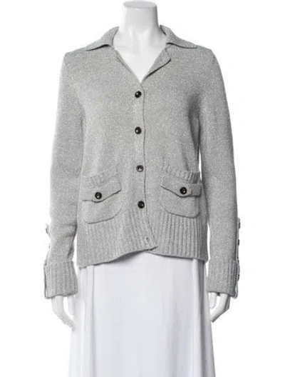 Pre-owned Charles Nolan Jacket In Gray