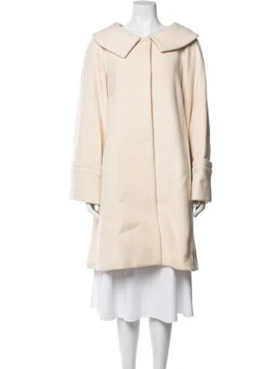 Pre-owned Charles Nolan Wool Coat In Neutrals