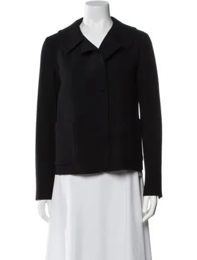 Pre-owned Charles Nolan Wool Evening Jacket In Black