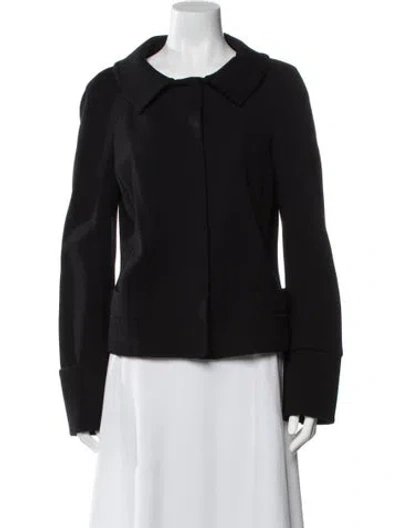 Pre-owned Charles Nolan Wool Jacket In Black