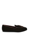 Charles Philip Milano Man Loafers Dark Brown Size 9 Textile Fibers