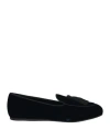 Charles Philip Milano Man Loafers Midnight Blue Size 9 Textile Fibers