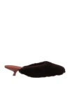 Charles Philip Milano Woman Mules & Clogs Dark Brown Size 8 Leather In Brown