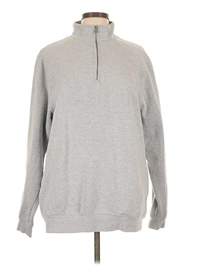 Pre-owned Charles River Apparel Pullover Sweater In Gray
