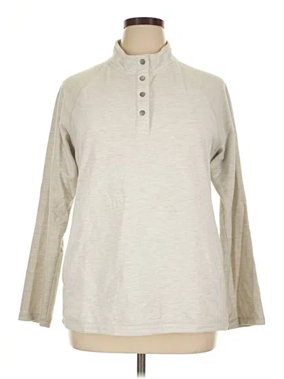 Pre-owned Charles River Apparel Pullover Sweater In Tan
