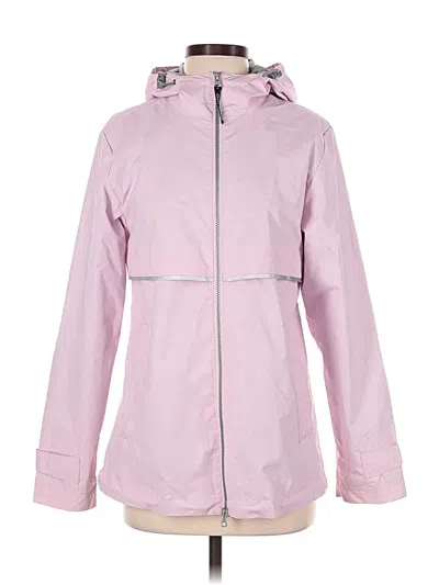 Pre-owned Charles River Apparel Raincoat In Pink