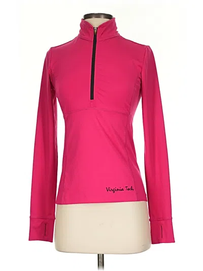Pre-owned Charles River Apparel Track Jacket In Pink