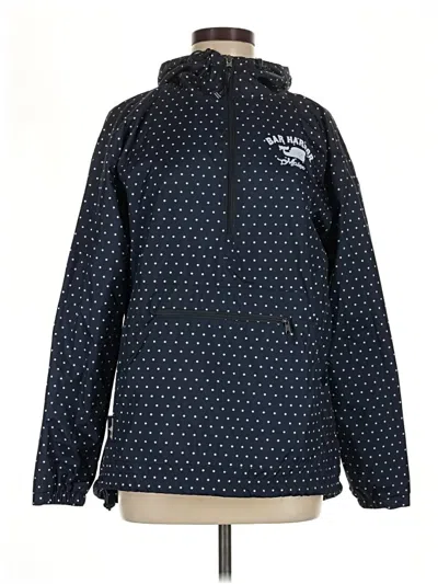 Pre-owned Charles River Apparel Windbreaker Jacket In Blue