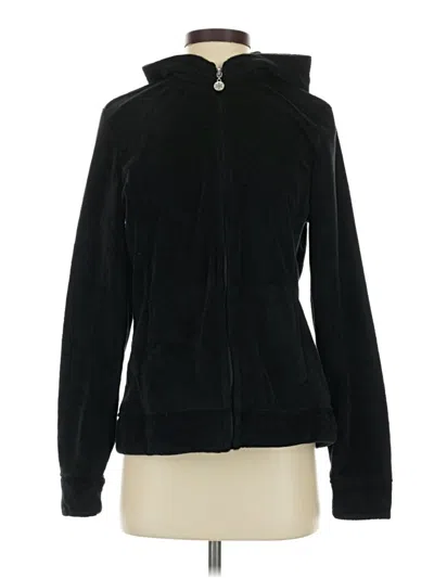 Pre-owned Charles River Apparel Zip Up Hoodie In Black