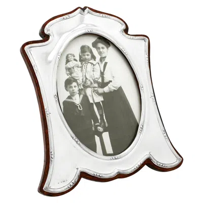 Pre-owned Charles S. Green & Co. Antique Sterling Silver Photograph Frame By Charles S. Green, 1910