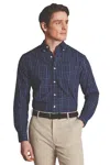 Charles Tyrwhitt Charles Tyrhwitt Men's Slim Fit Plaid Check Non-iron Stretch Poplin Shirt In Multi