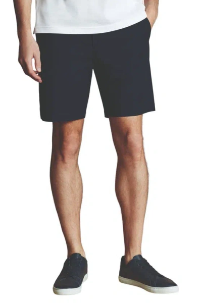 Charles Tyrwhitt Cotton Shorts In Dark Navy