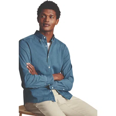 Charles Tyrwhitt Denim Shirt In Blue