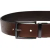 Charles Tyrwhitt Leather Chino Belt In Brown