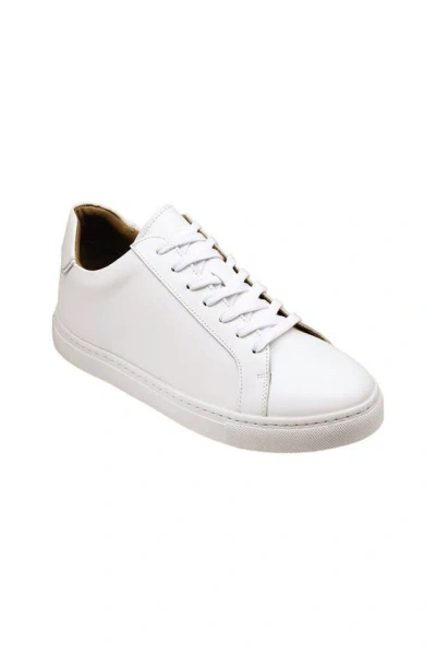 Charles Tyrwhitt Leather Sneaker In White