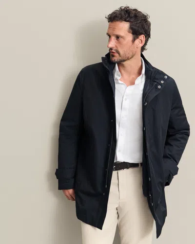 Charles Tyrwhitt Men's  3 In 1 Rainna Coat With Detachable Gilet In Blue