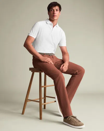 Charles Tyrwhitt Men's  5 Pocket Jeans In Brown