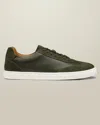 Charles Tyrwhitt Men's  And Suede Trainers In Green