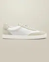 Charles Tyrwhitt Men's  And Suede Trainers In White