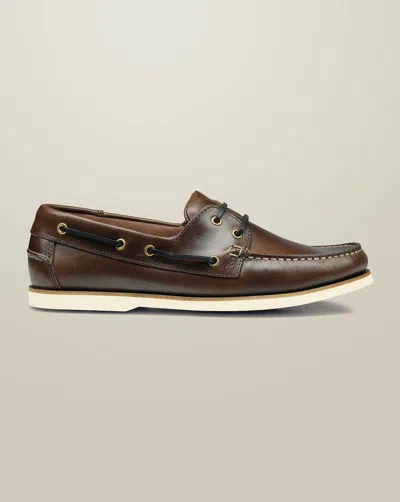 Charles Tyrwhitt Men's  Boat Shoes In Brown