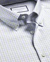 Charles Tyrwhitt Men's  Button-down Non-iron Oxford Check Shirt