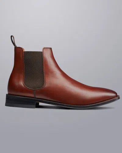 Charles Tyrwhitt Men's  Chelsea Boots In Brown