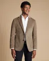 Charles Tyrwhitt Men's  Corduroy Na Jacket In Neutral
