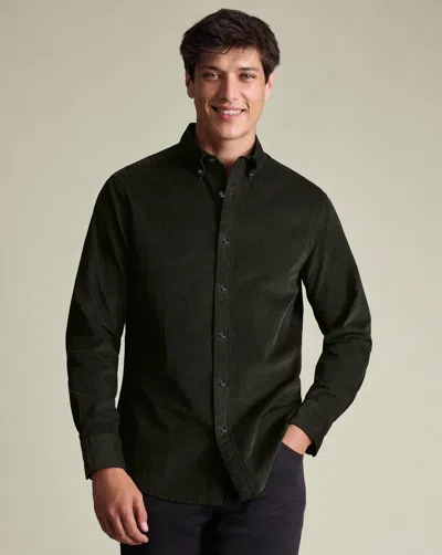 Charles Tyrwhitt Men's  Corduroy Shirt In Multi