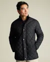 Charles Tyrwhitt Men's  Diamond Quilted Na Jacket In Black