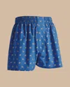 Charles Tyrwhitt Men's  Dog Print Woven Boxers In Blue