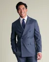 Charles Tyrwhitt Men's  Double Breasted Italian Suit Na Jacket