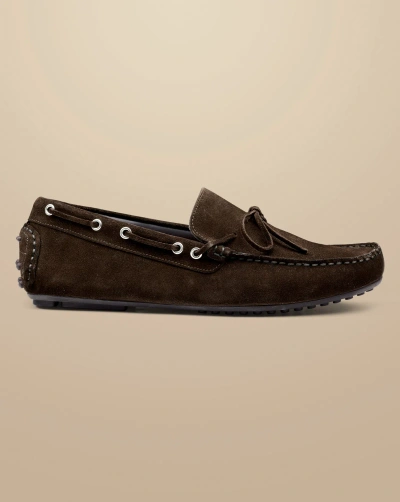 Charles Tyrwhitt Men's  Driving Loafer In Brown