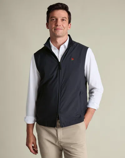 Charles Tyrwhitt Men's  England Rugby Performance Shell Gilet In Blue