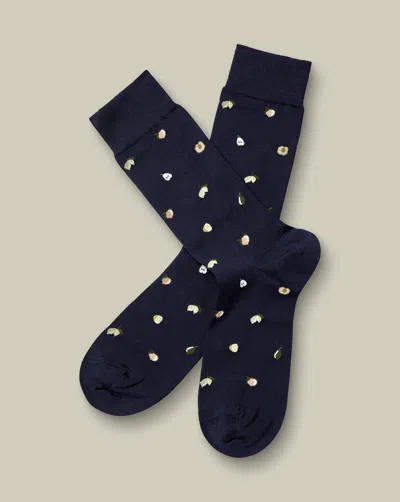 Charles Tyrwhitt Men's  Fruit Novelty Socks In Blue