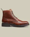 Charles Tyrwhitt Men's  Grain Boots In Brown
