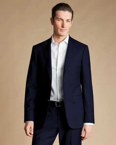 Charles Tyrwhitt Men's  Italian Suit Na Jacket In Blue