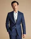 Charles Tyrwhitt Men's  Italian Luxury Suit Na Jacket In Blue