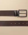 Charles Tyrwhitt Men's  Leather Reversible Belt In Neutral