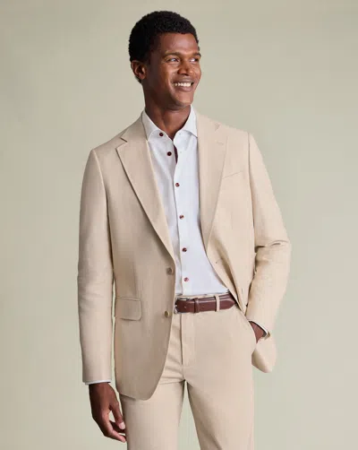 Charles Tyrwhitt Men's  Linen Cotton Na Jacket