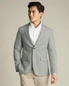 Charles Tyrwhitt Men's  Linen Cotton Na Jacket In Green