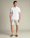 Charles Tyrwhitt Men's  Linen Shorts In Neutral