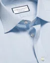 Charles Tyrwhitt Men's  Luxury Stripe Dress Shirt In Blue