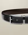 Charles Tyrwhitt Men's  Made In England Formal Belt In Black