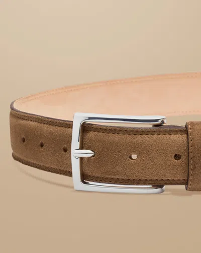 Charles Tyrwhitt Men's  Belt In Brown