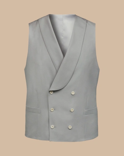 Charles Tyrwhitt Men's  Morning Suit Waistcoat In Grey
